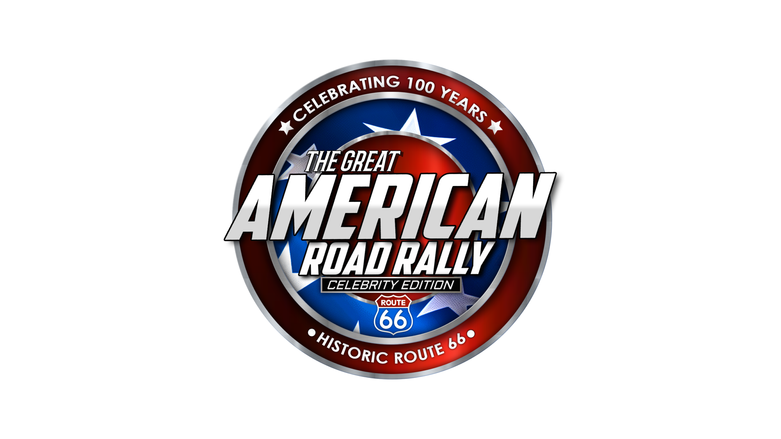 GREAT AMERICAN ROAD RALLY ROUND LOGO No Ribbon